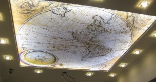 Натяжной потолок с фотопечатью Златоуст, цена от 6381 руб.